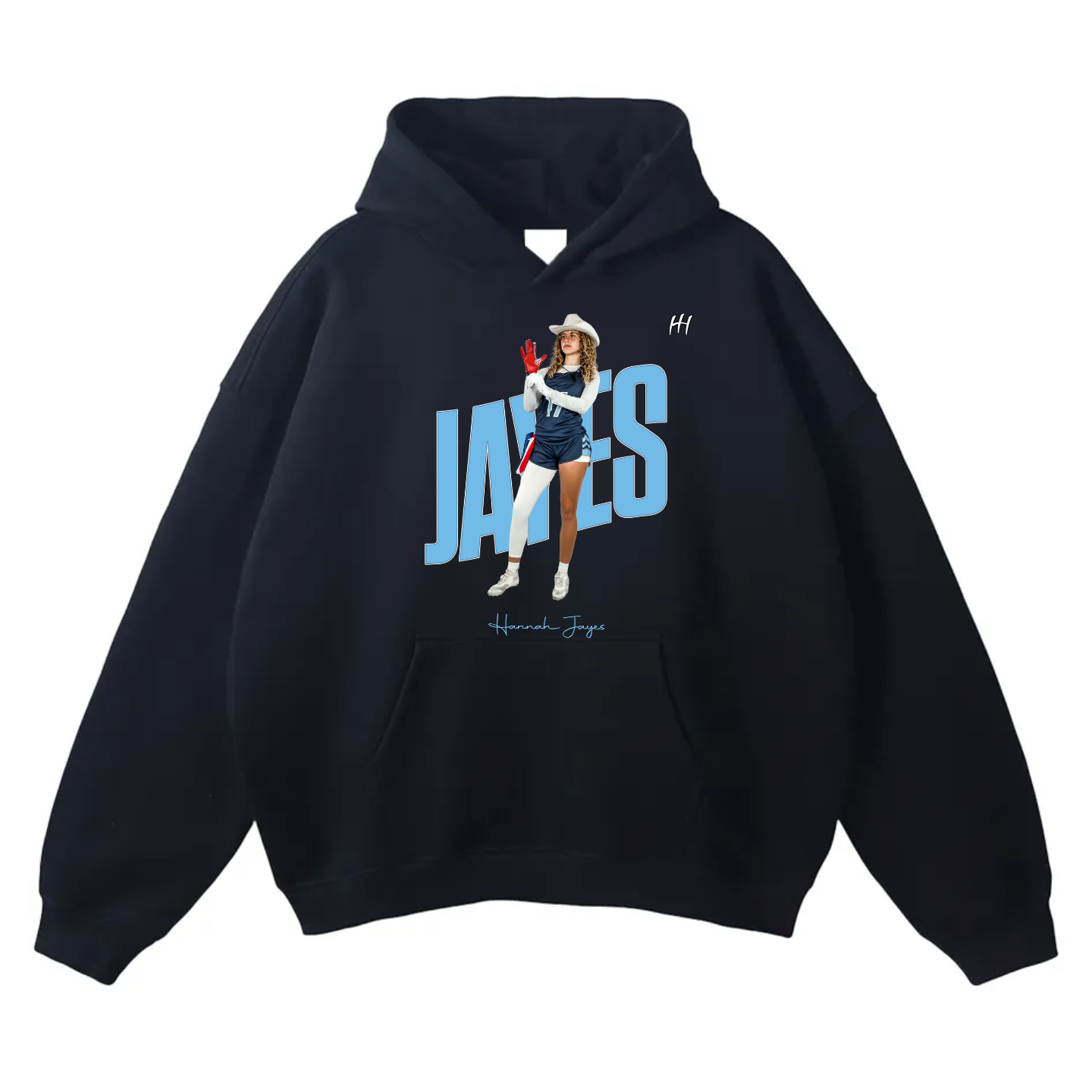 Hannah Jayes Oversize Fleeced Hoodie