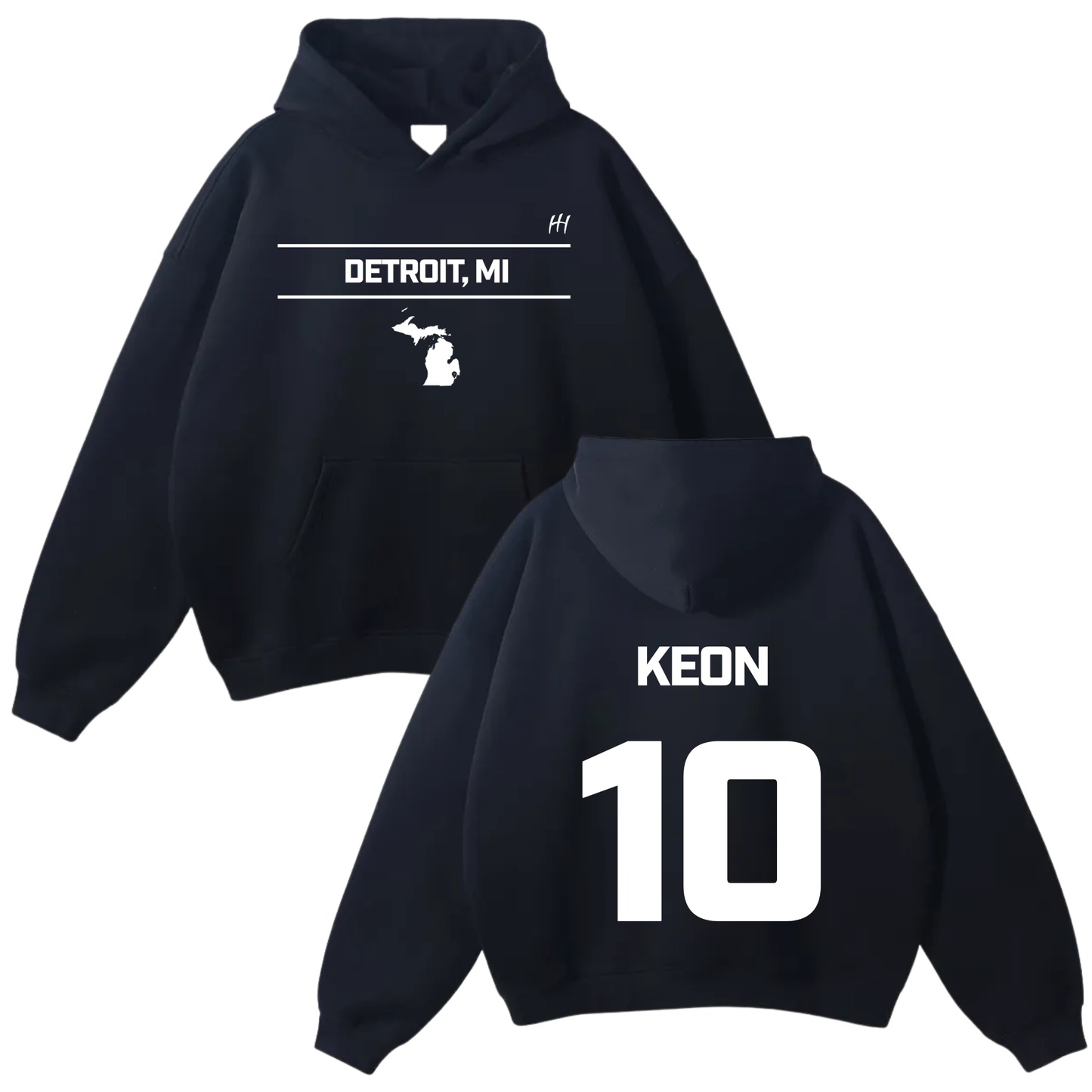 Keon Maggitt Oversize Fleeced Hoodie