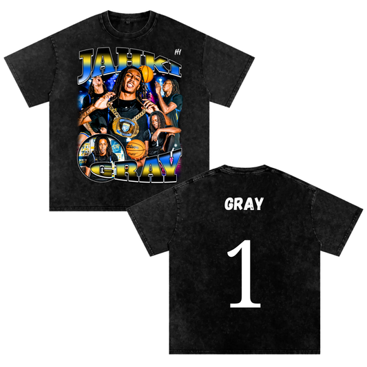 Jahki Gray Heavyweight Oversized T-shirt
