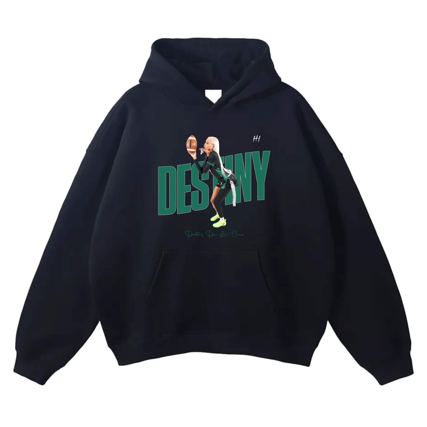 Destiny La Cruz Oversize Fleeced Hoodie