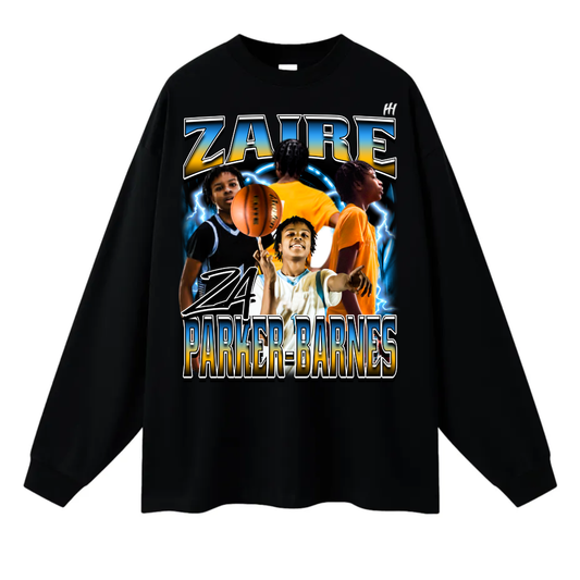 Zaire Parker-Barnes Long Sleeve Tee
