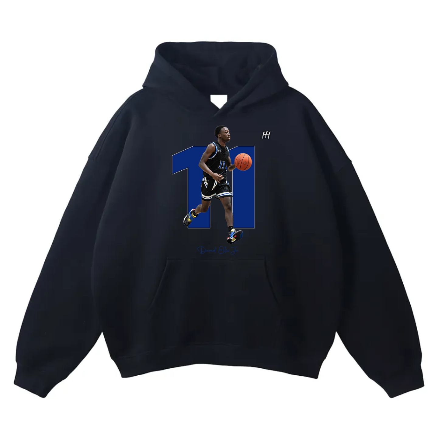 David Ellis Jr Oversize Fleeced Hoodie