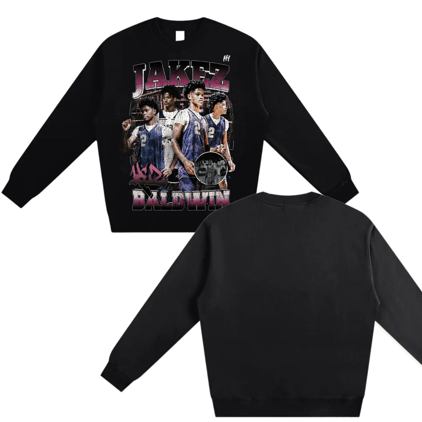 Jakez KEZ Baldwin Heavyweight Crewneck Sweatshirt