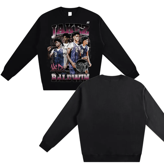 Jakez KEZ Baldwin Heavyweight Crewneck Sweatshirt