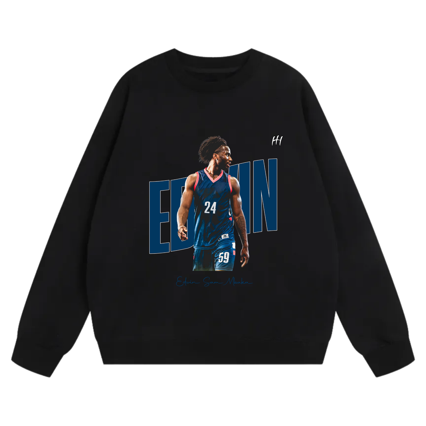 EDWIN SAM MBAKA Heavyweight Crewneck Sweatshirt