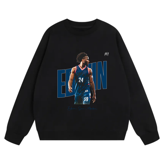 EDWIN SAM MBAKA Heavyweight Crewneck Sweatshirt