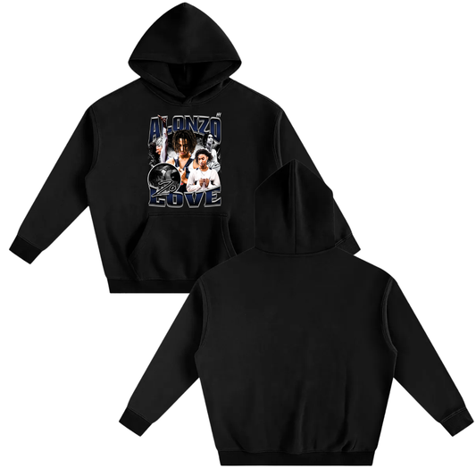 Alonzo Love Oversize Fleeced Hoodie