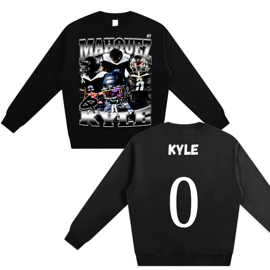 MahQuez Kyle Heavyweight Crewneck Sweatshirt