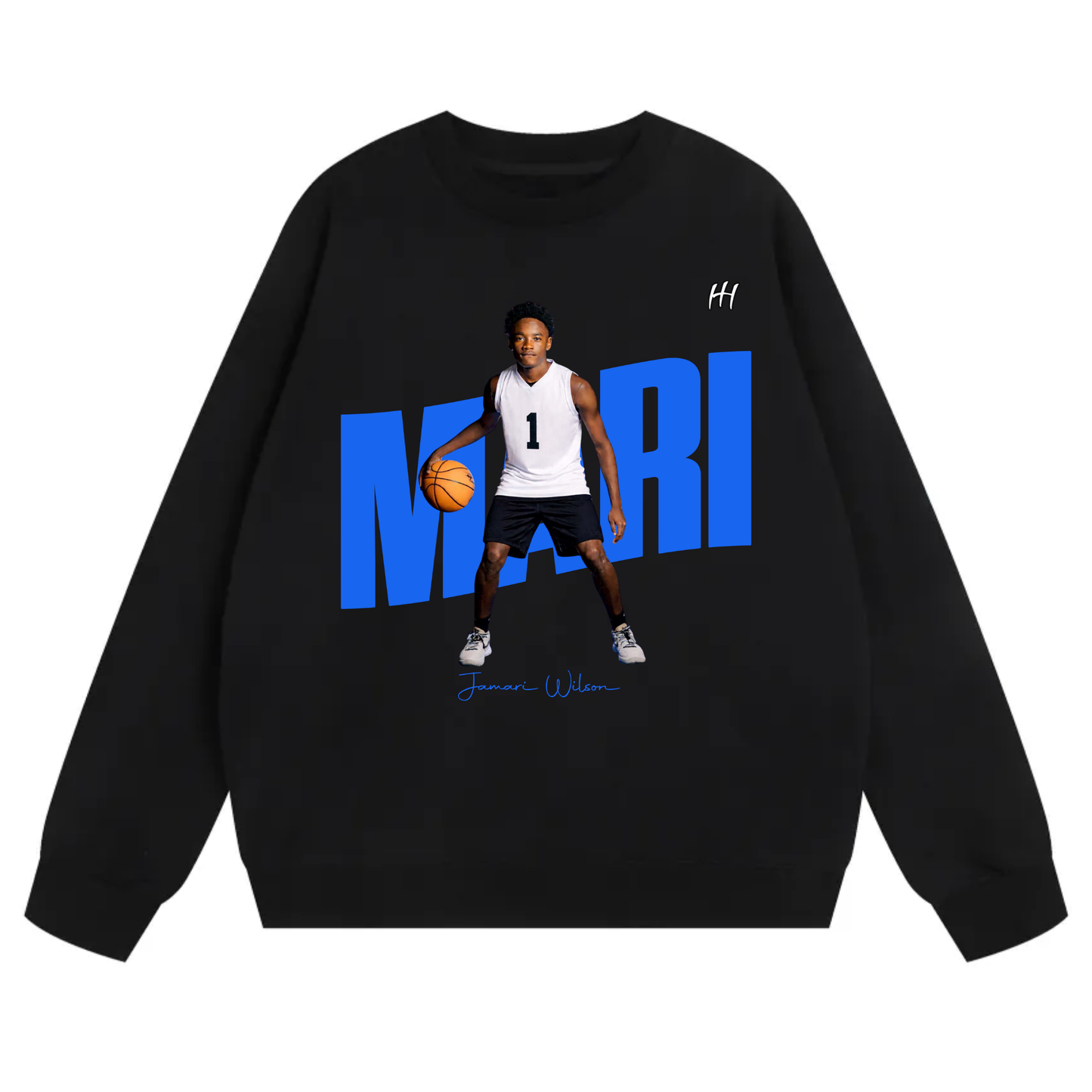 Jamari Wilson 3 Heavyweight Crewneck Sweatshirt