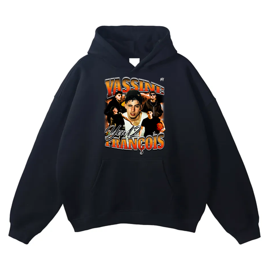 Yassine François Oversize Fleeced Hoodie