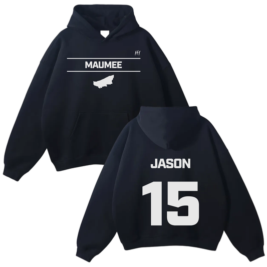 Jason Davis Sherman Oversize Fleeced Hoodie