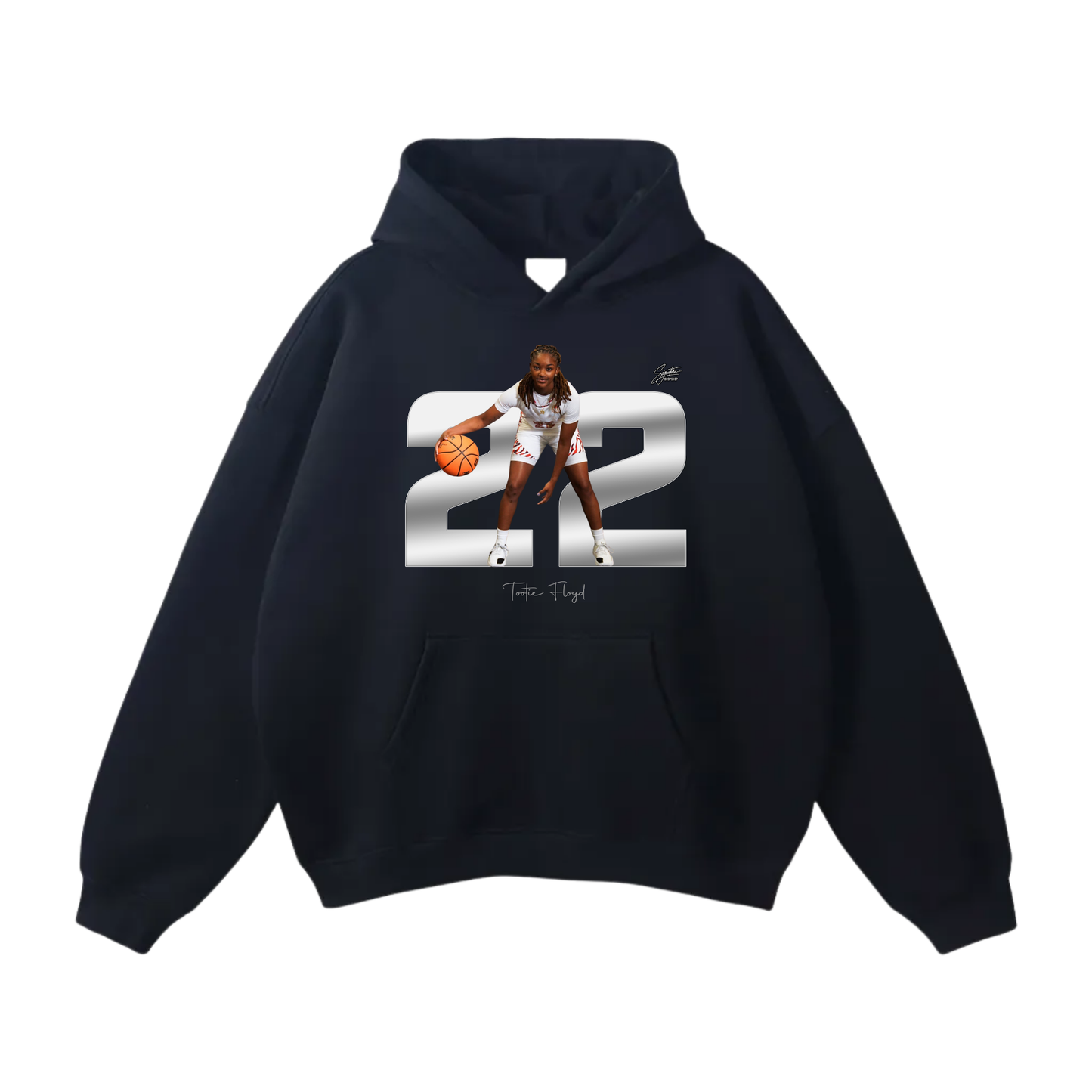 Tootie Floyd Oversize Fleeced Hoodie