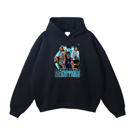 Mekhi Paris Oversize Fleeced Hoodie