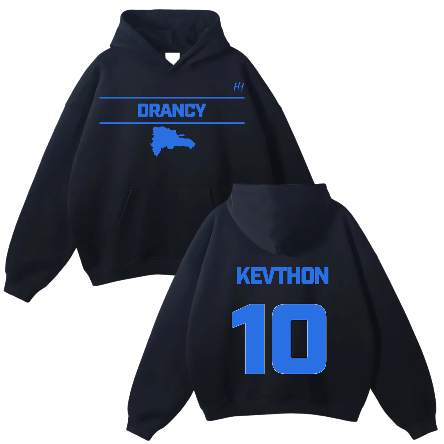 Kevin Alexandrine Oversize Fleeced Hoodie