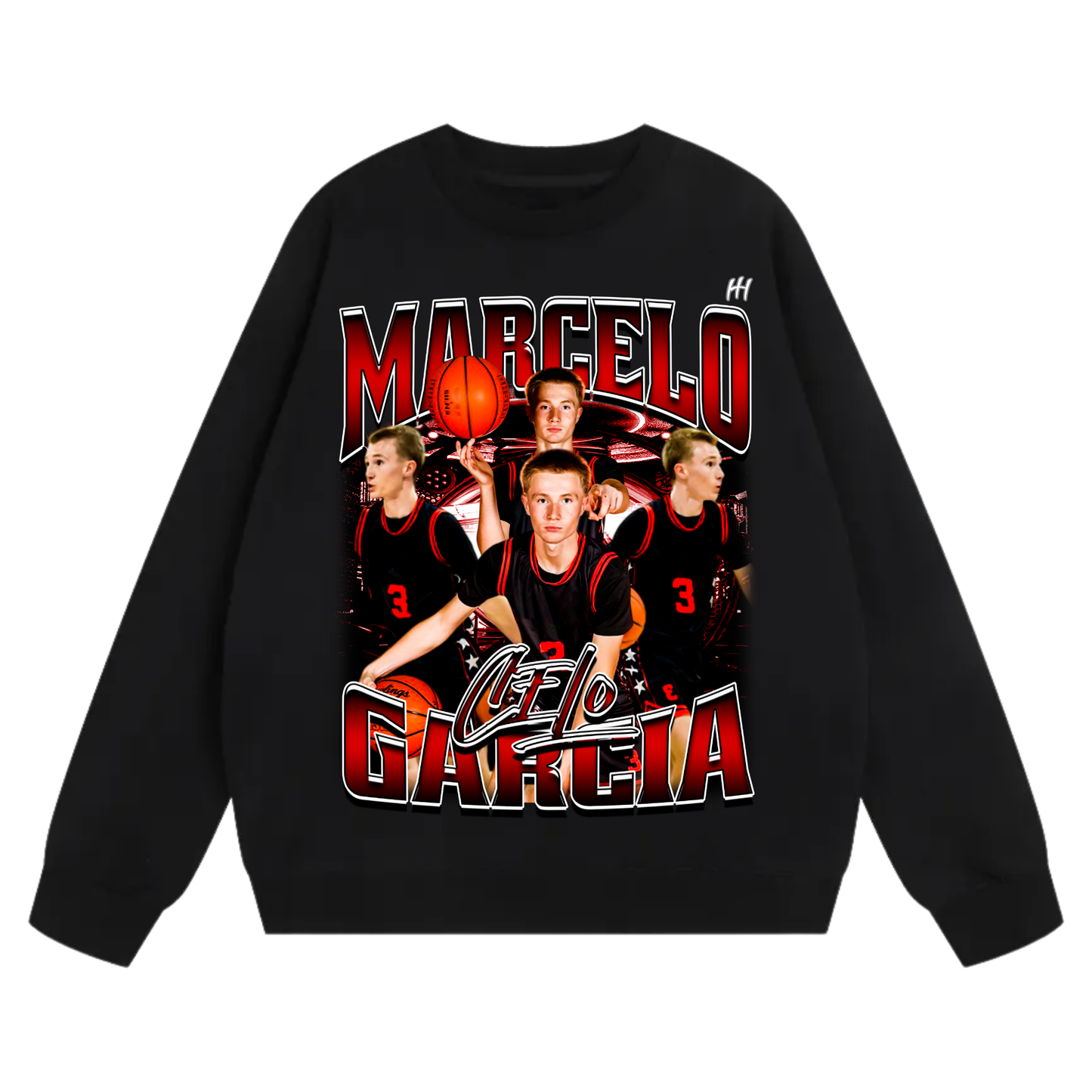 Marcelo Garcia Heavyweight Crewneck Sweatshirt