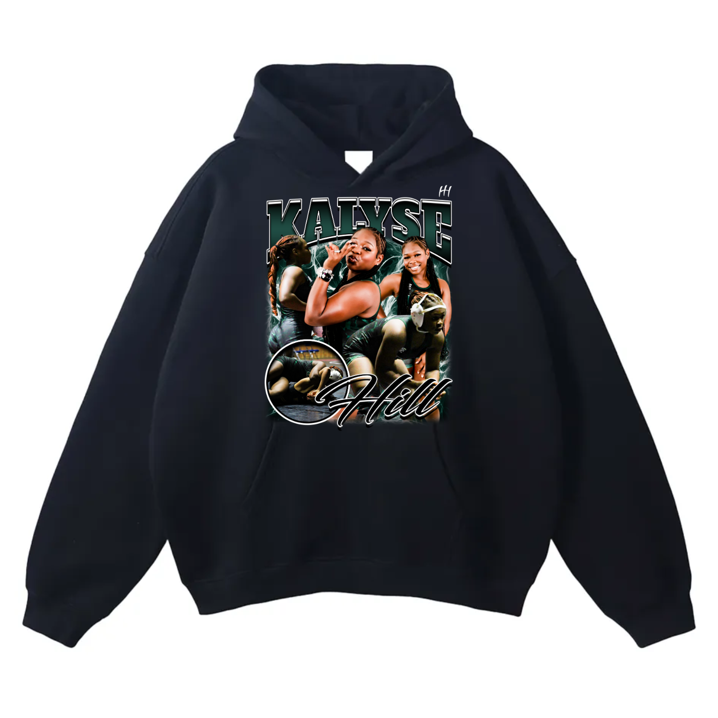 Kalyse Hill Oversize Fleeced Hoodie