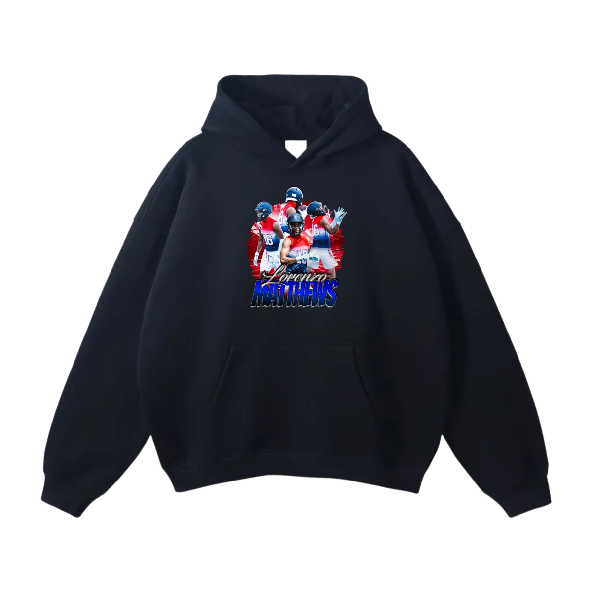 Lorenzo Matthews Oversize Fleeced Hoodie