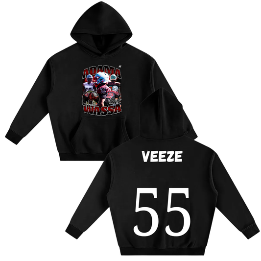 Adama Hadji Wassa Oversize Fleeced Hoodie