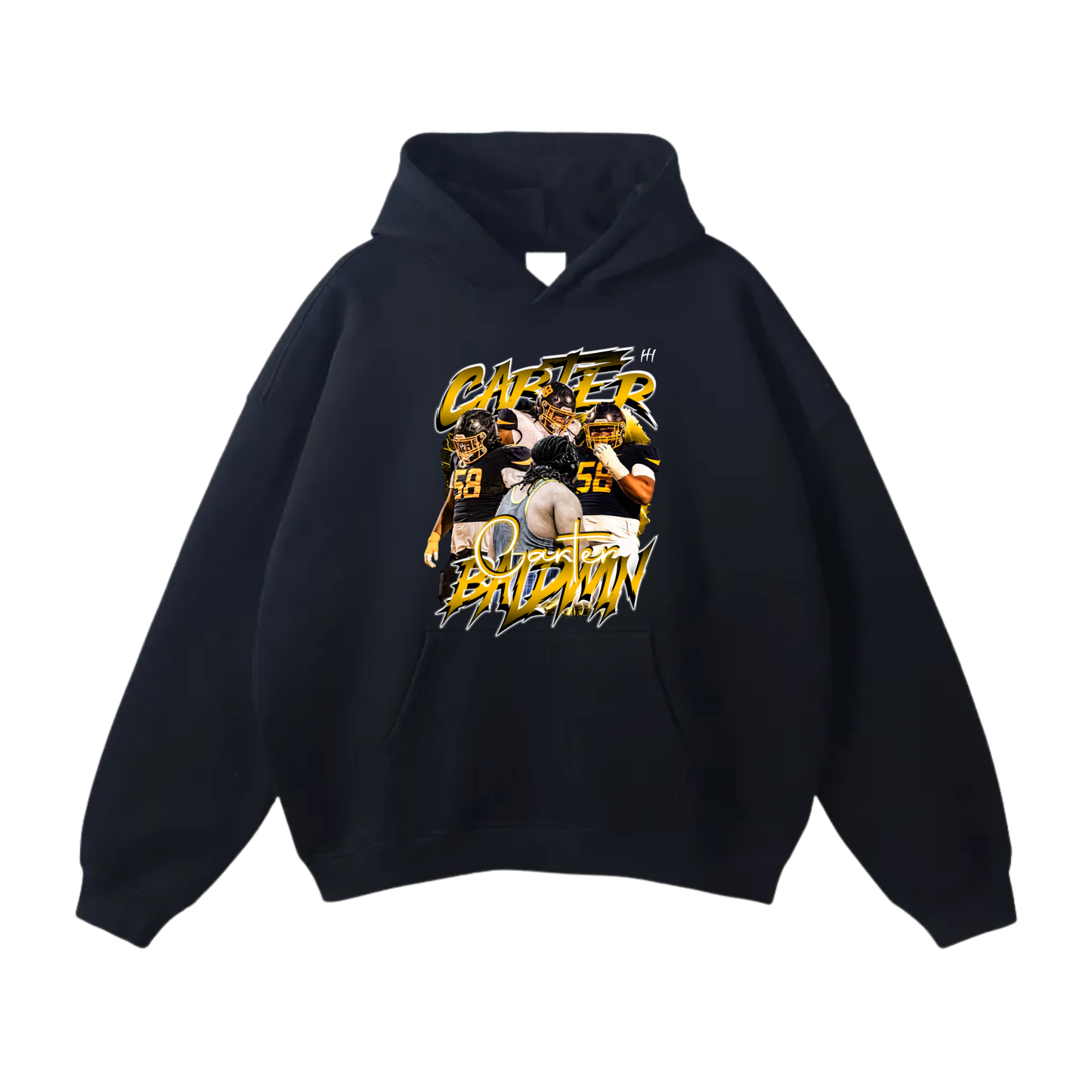 Carter Baldwin Oversize Fleeced Hoodie