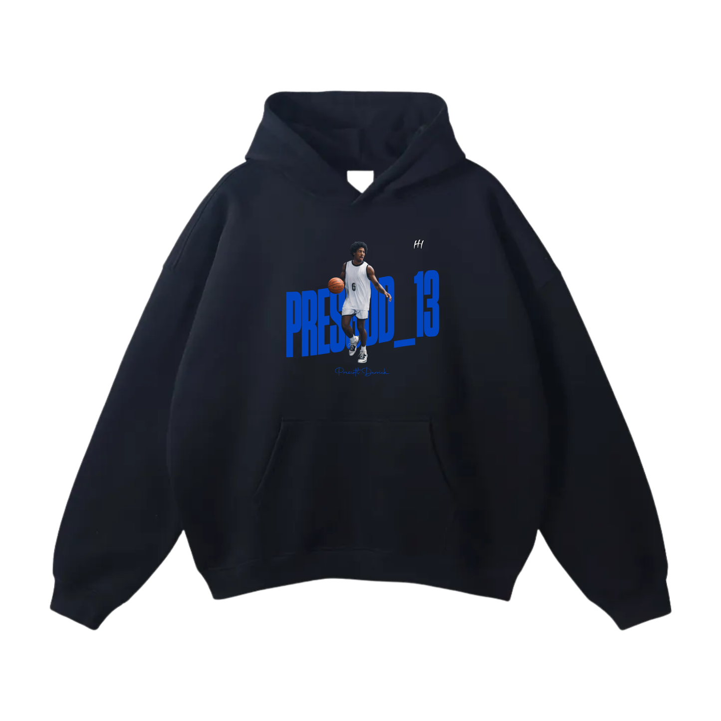 Prescott Derrick Oversize Fleeced Hoodie