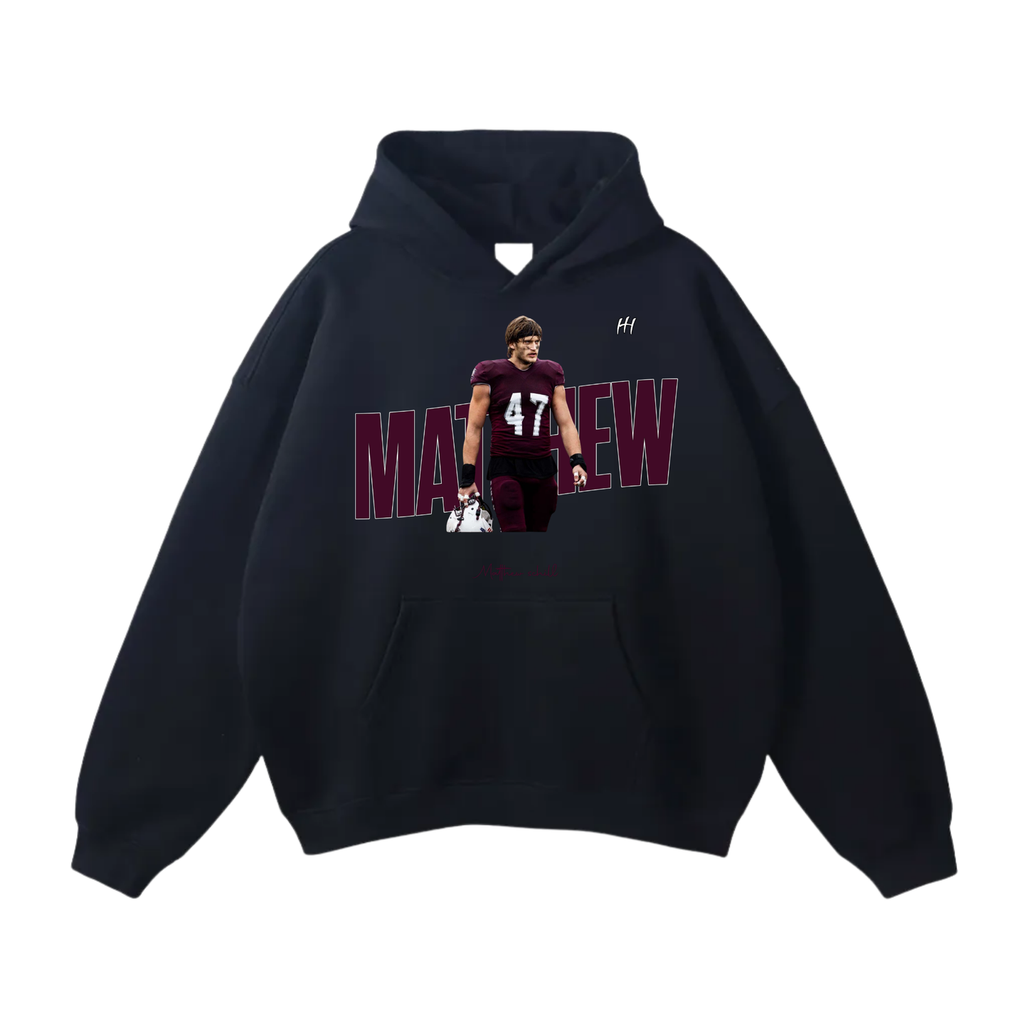 Matthew Schill Oversize Fleeced Hoodie