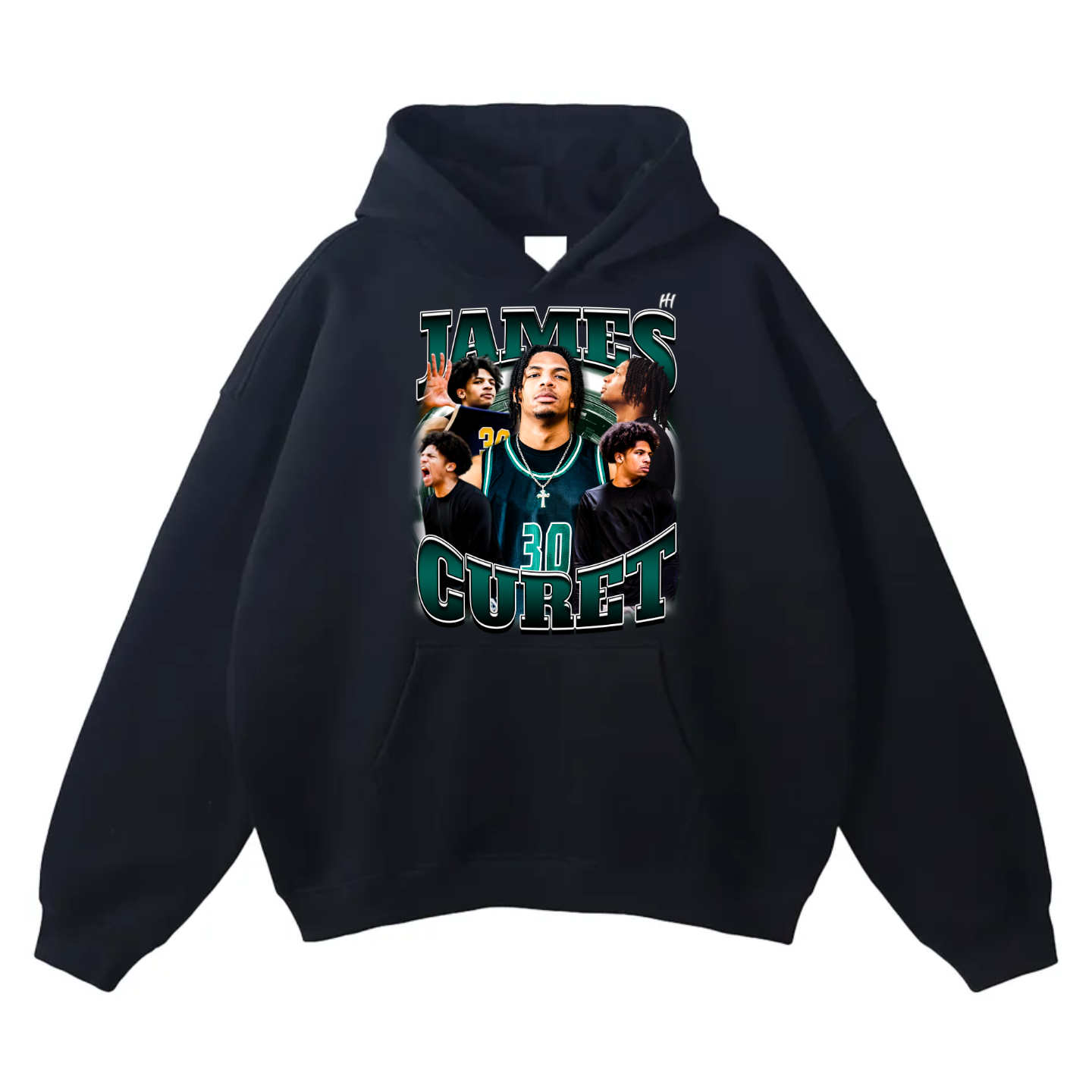James Curet Oversize Fleeced Hoodie