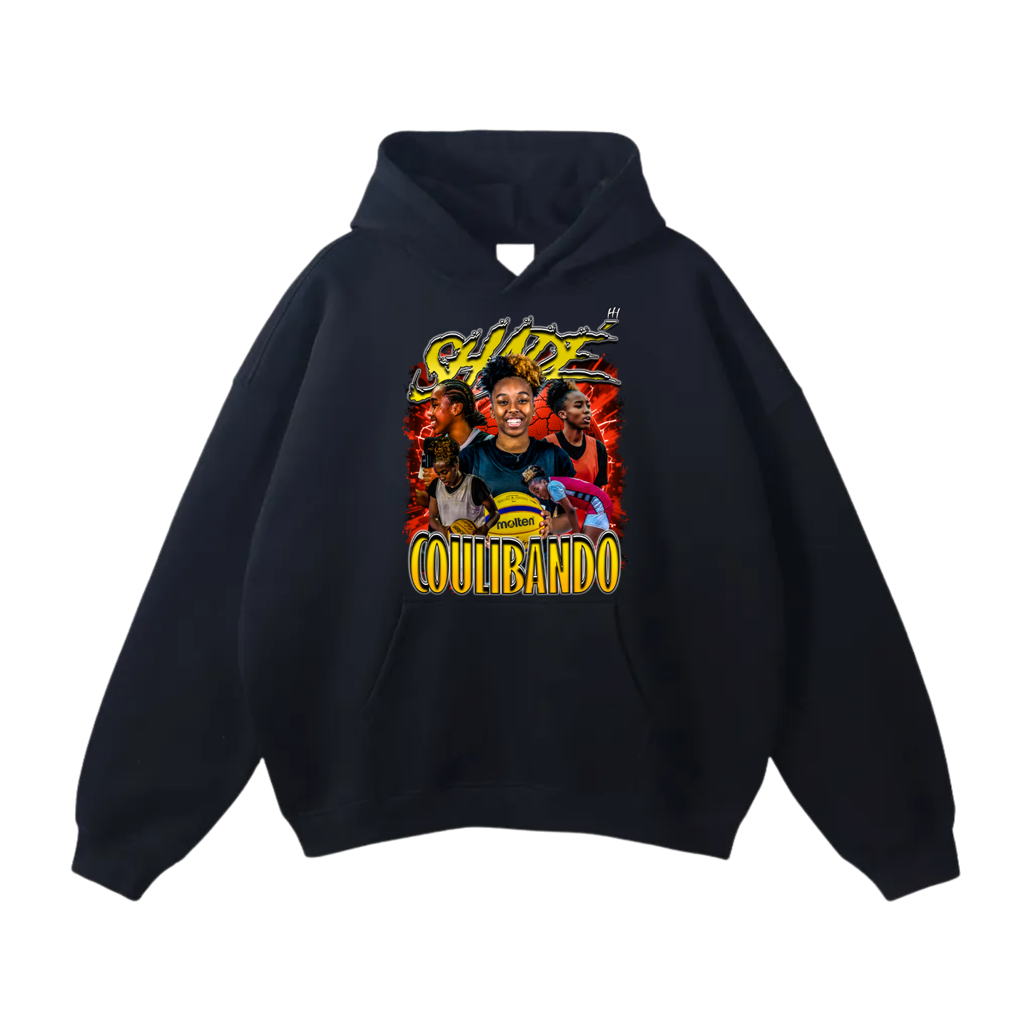 Shade Coulibando Oversize Fleeced Hoodie