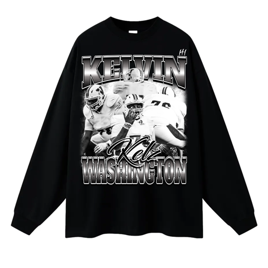 Kelvin Washington Long Sleeve Tee
