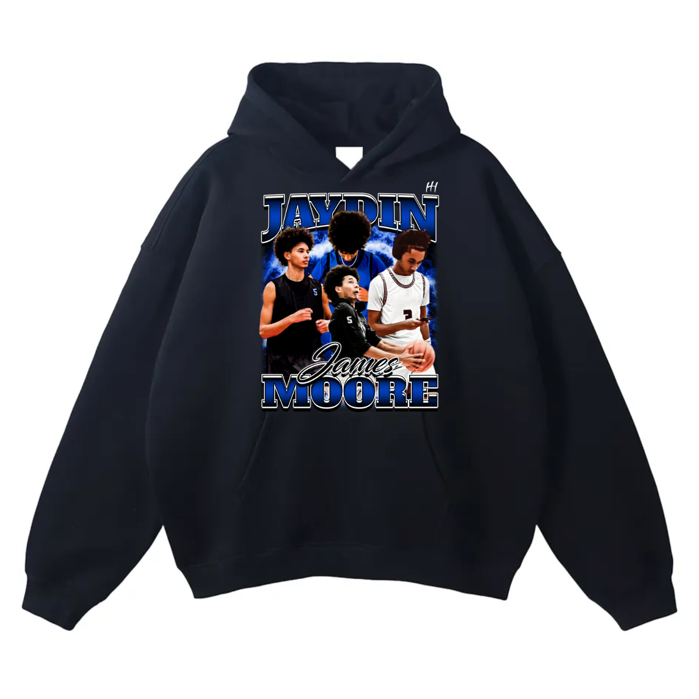 Jaydin James Moore Oversize Fleeced Hoodie