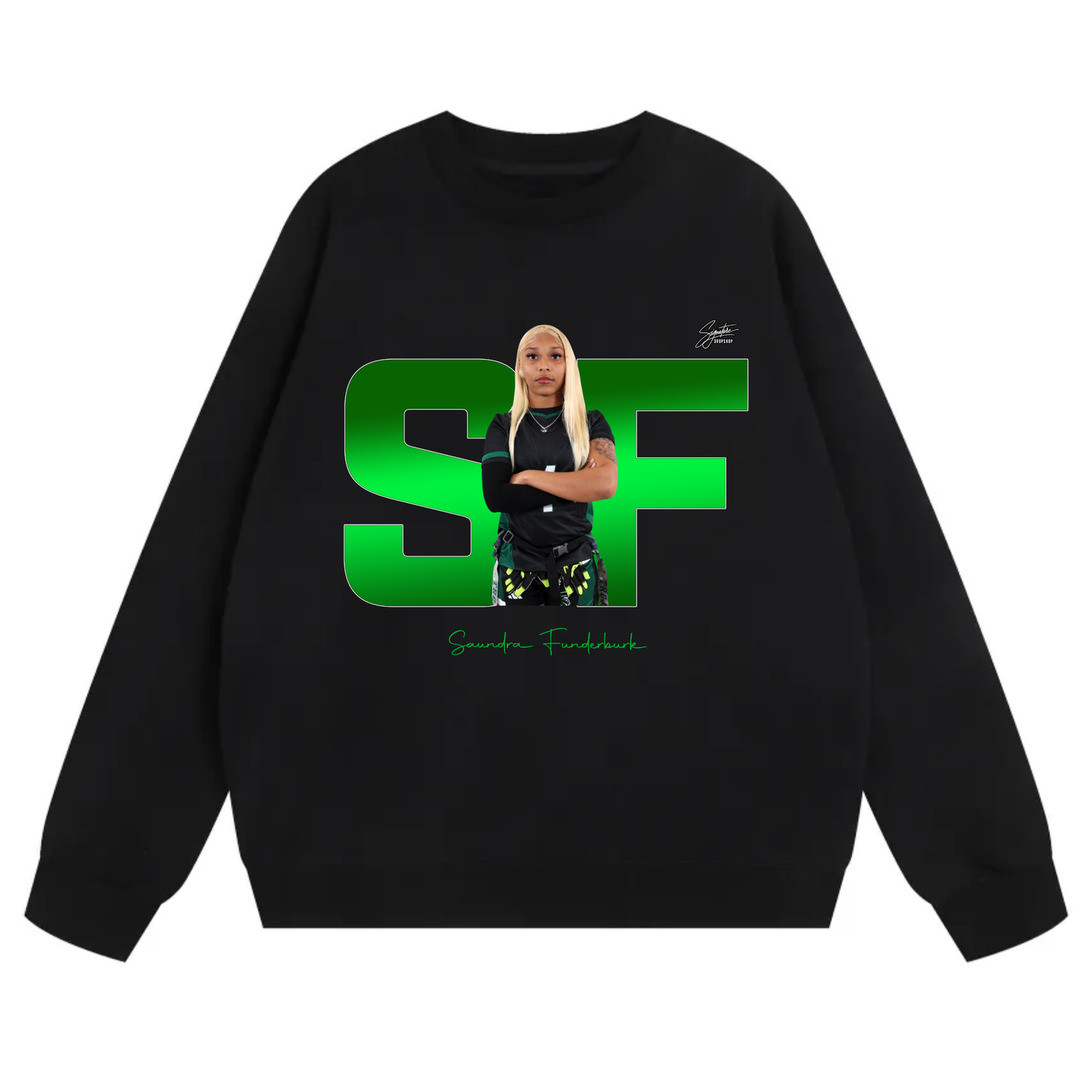 Saundra Funderburk Heavyweight Crewneck Sweatshirt