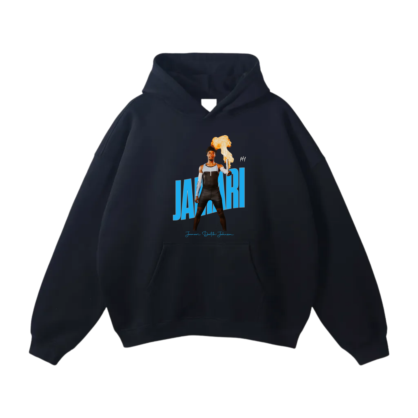 Jamari Dortch Oversize Fleeced Hoodie