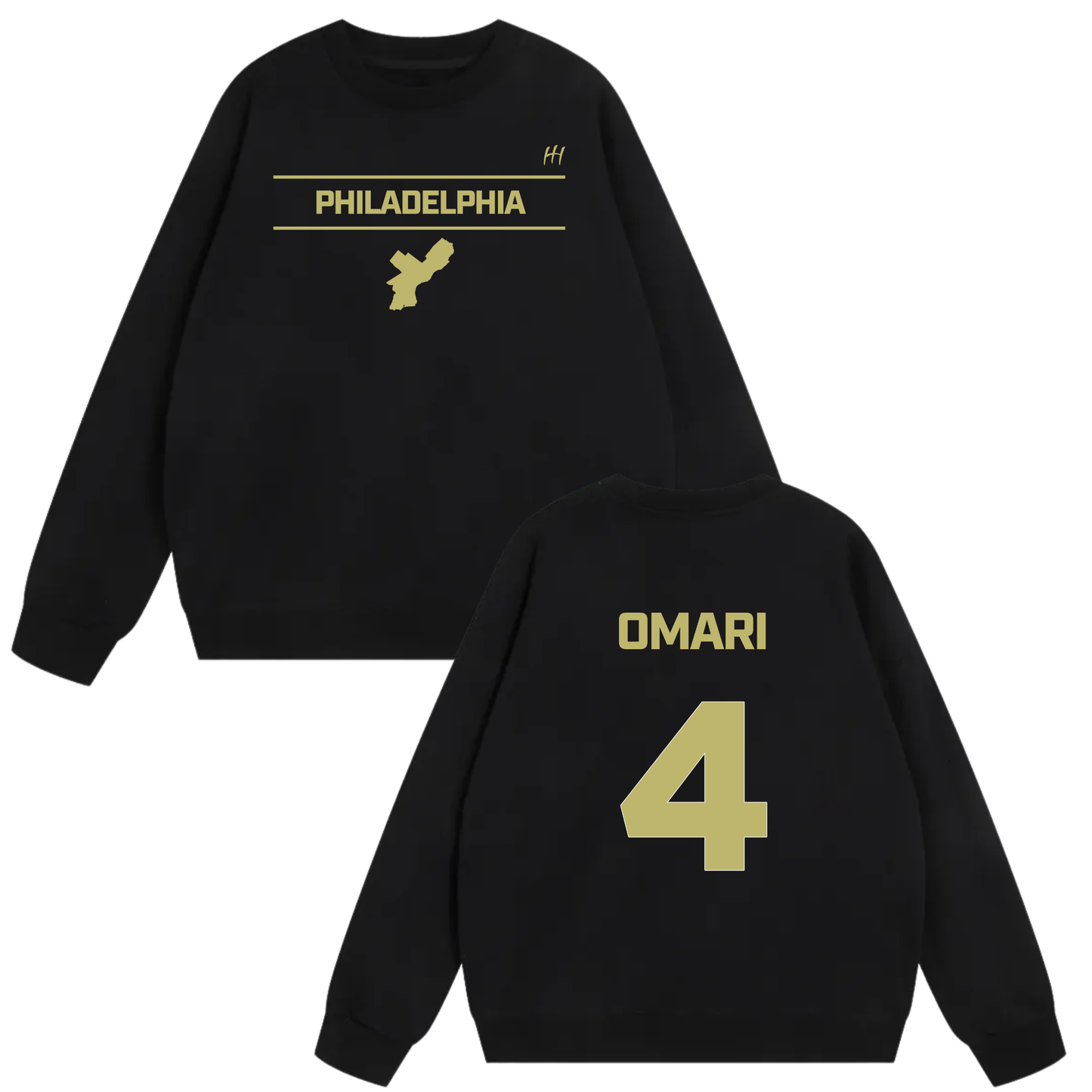 Omari Bing Heavyweight Crewneck Sweatshirt