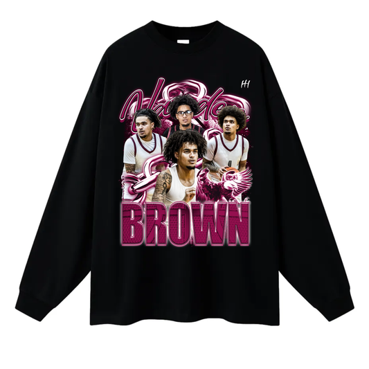 Vander Brown Long Sleeve Tee