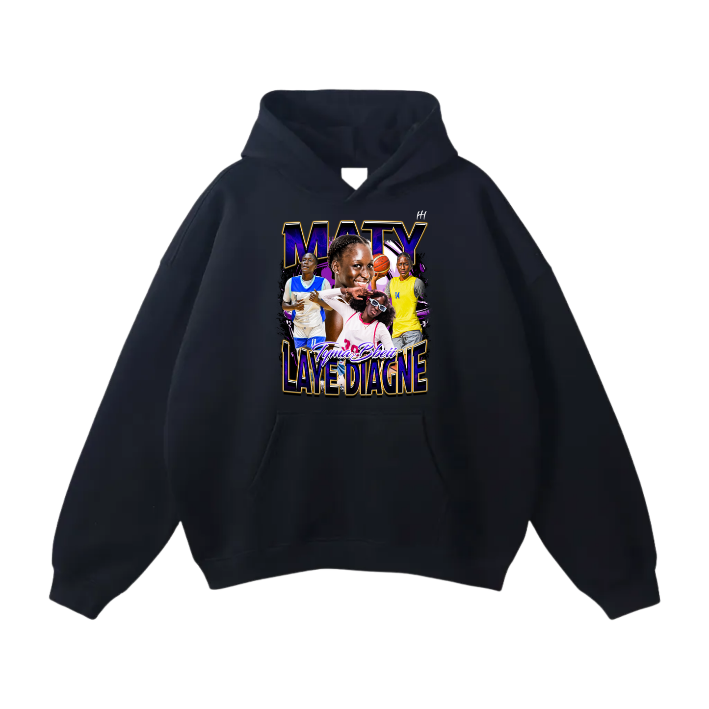 Maty Laye Diagne Oversize Fleeced Hoodie