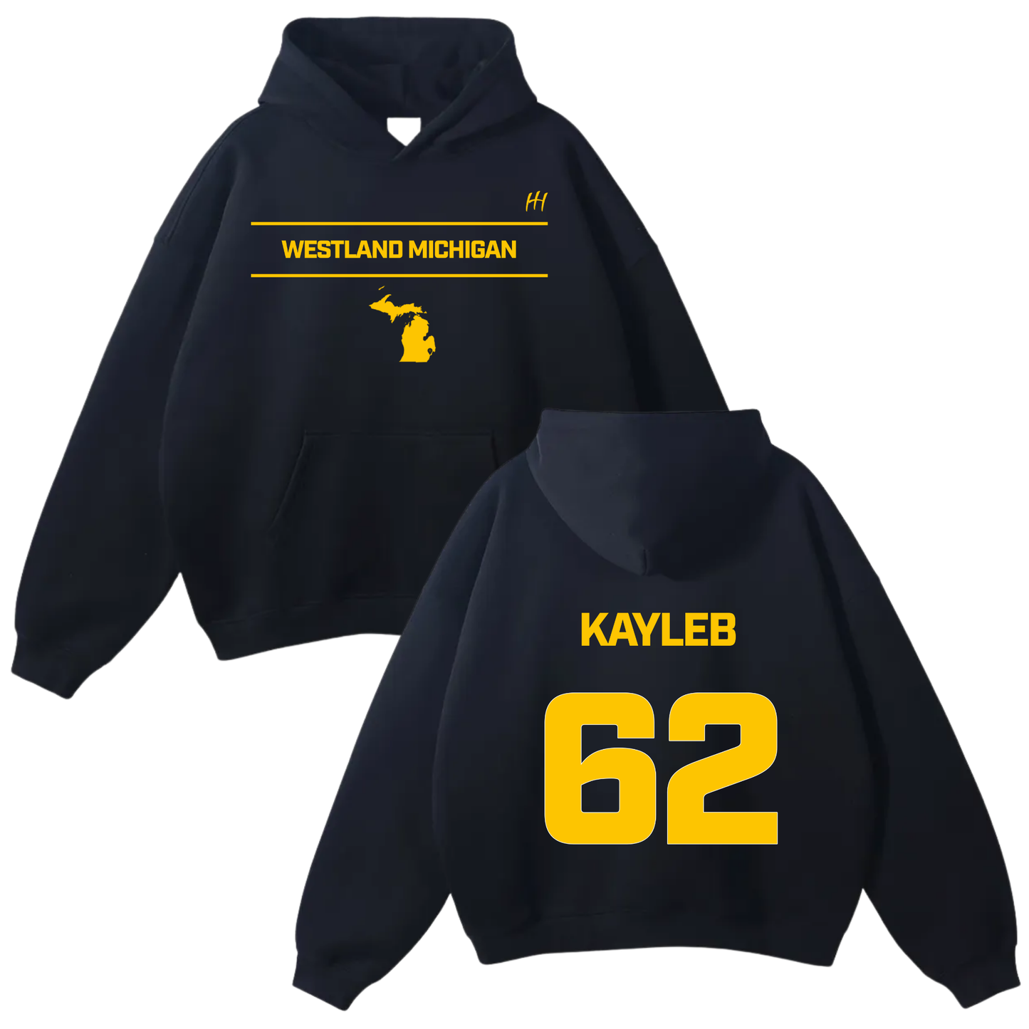Kayleb Parker Oversize Fleeced Hoodie