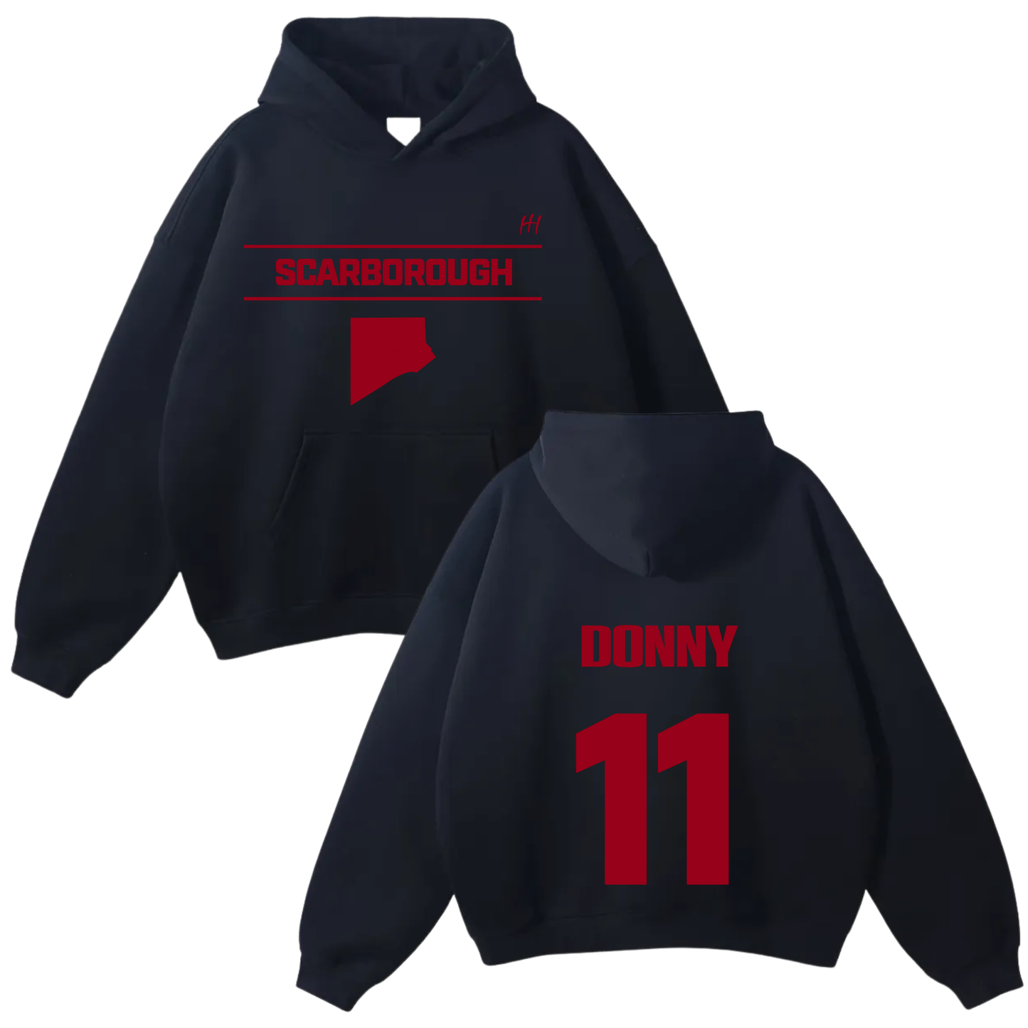Dontrell Mccreath Oversize Fleeced Hoodie