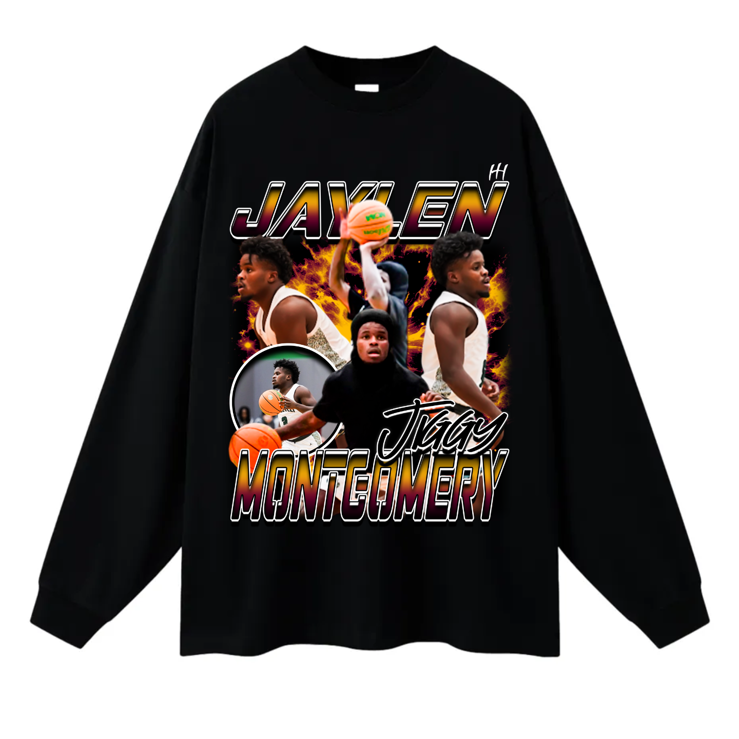 Jaylen Montgomery Long Sleeve Tee
