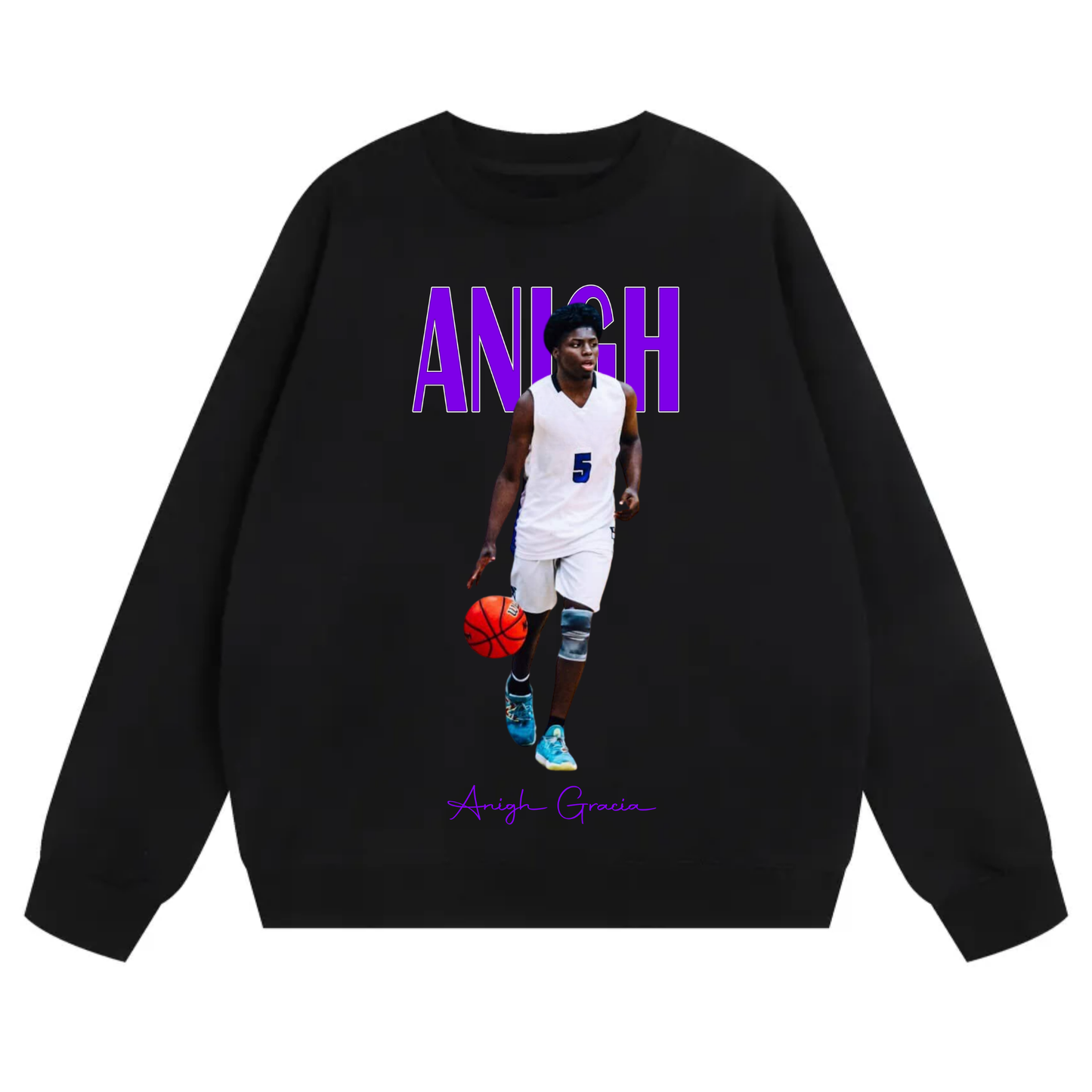 Anigh Gracia Heavyweight Crewneck Sweatshirt