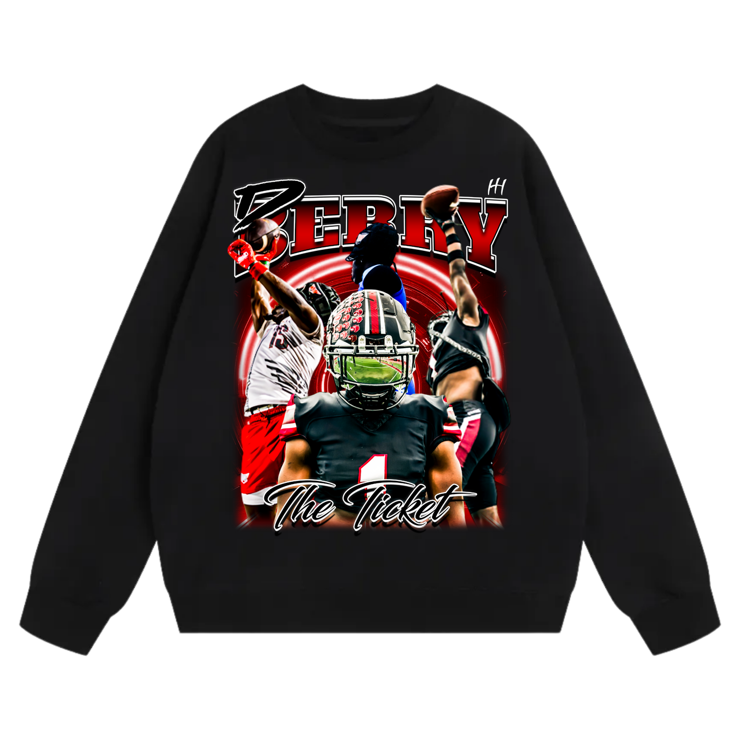 D Berry Heavyweight Crewneck Sweatshirt