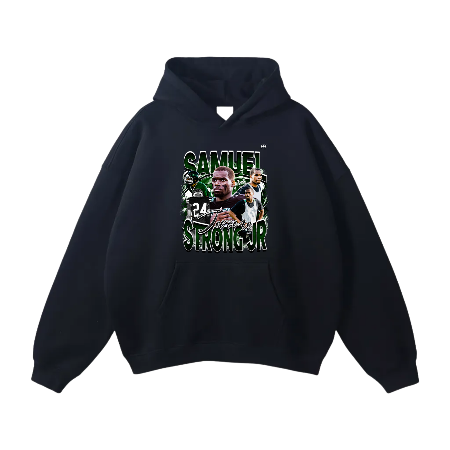Samuel Jerome Strong Jr Oversize Fleeced Hoodie