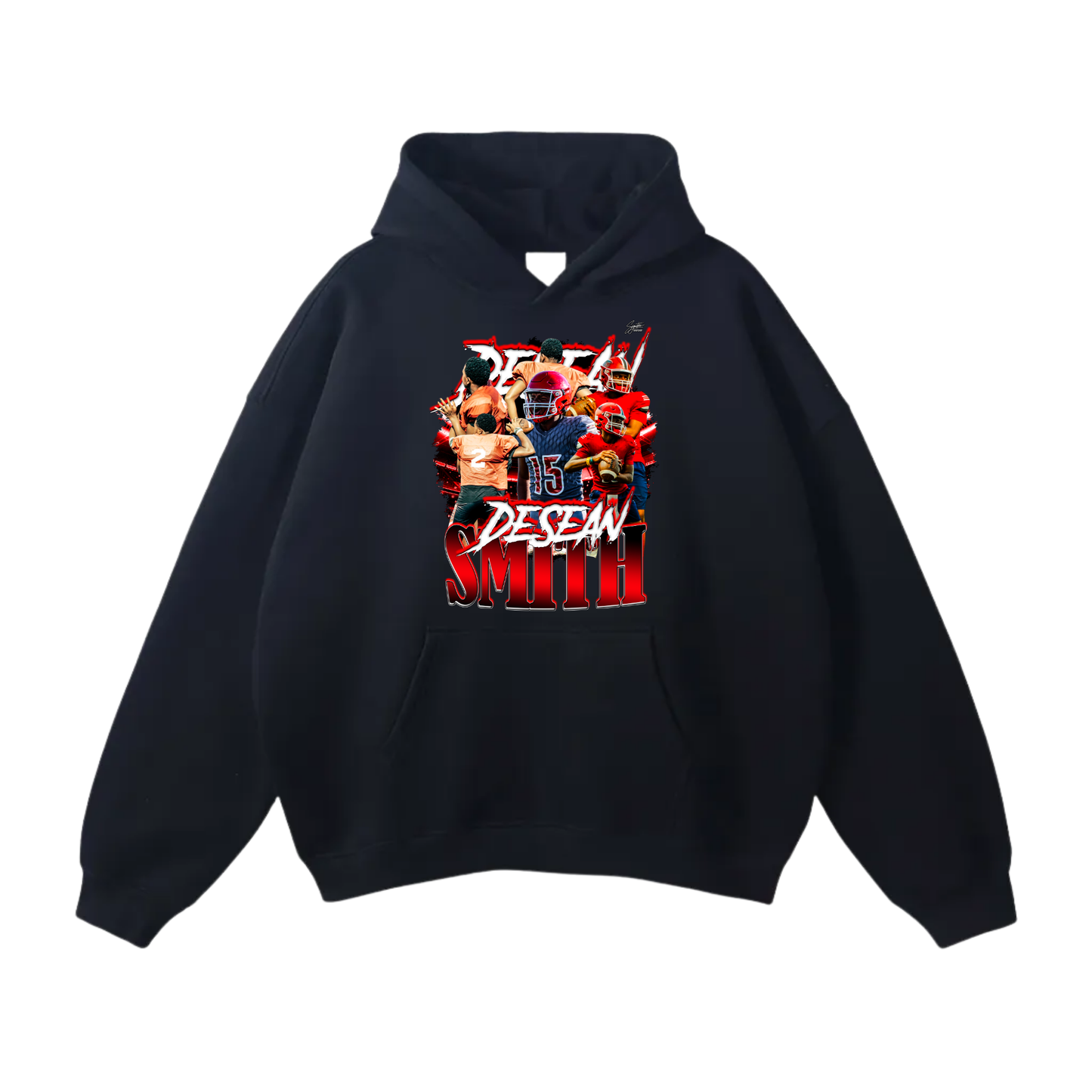 DeSean Smith Oversize Fleeced Hoodie