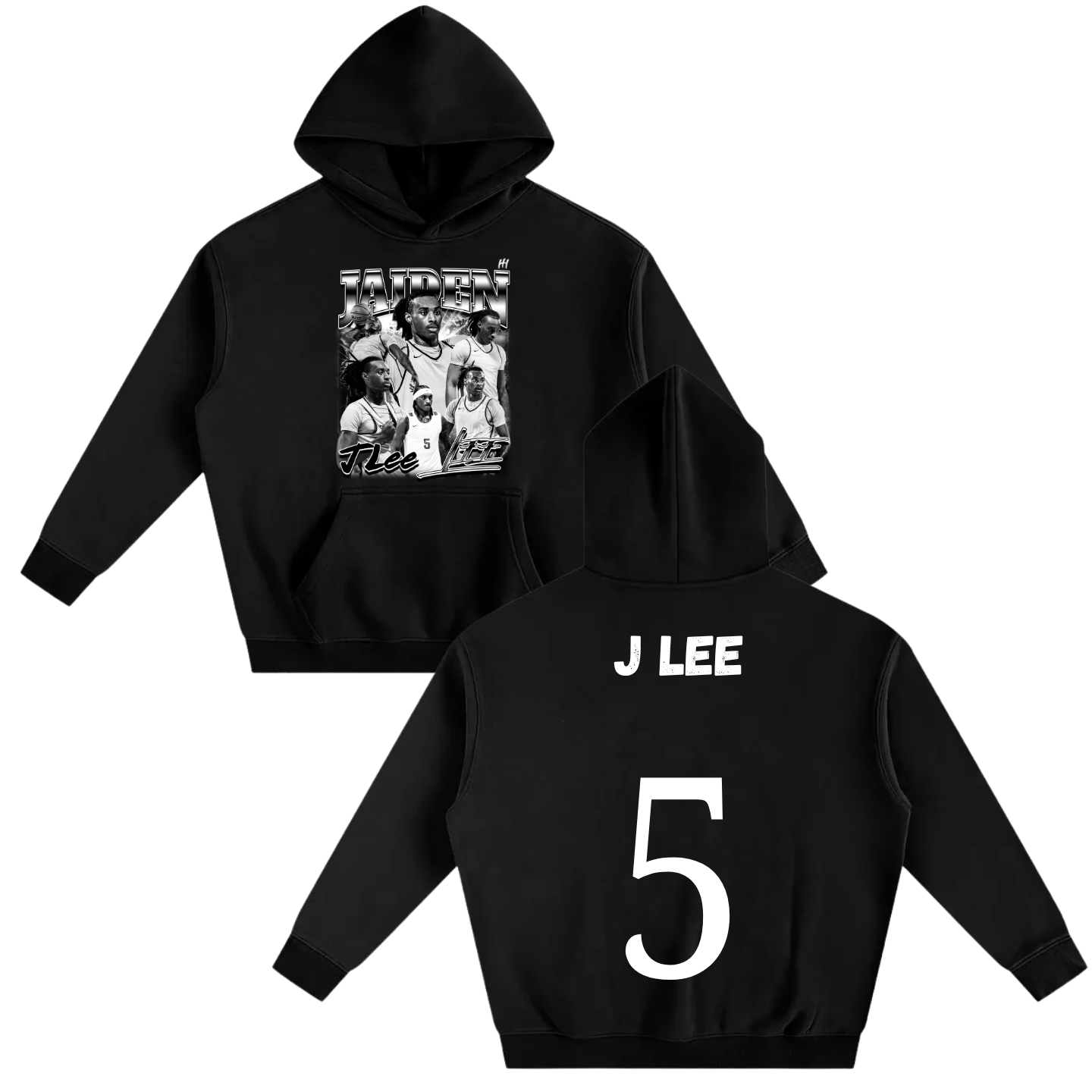 Jaiden Lee Oversize Fleeced Hoodie