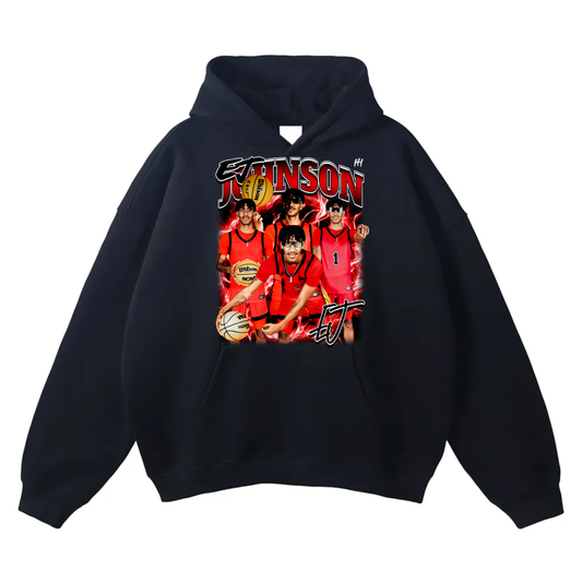 Ej Johnson Oversize Fleeced Hoodie