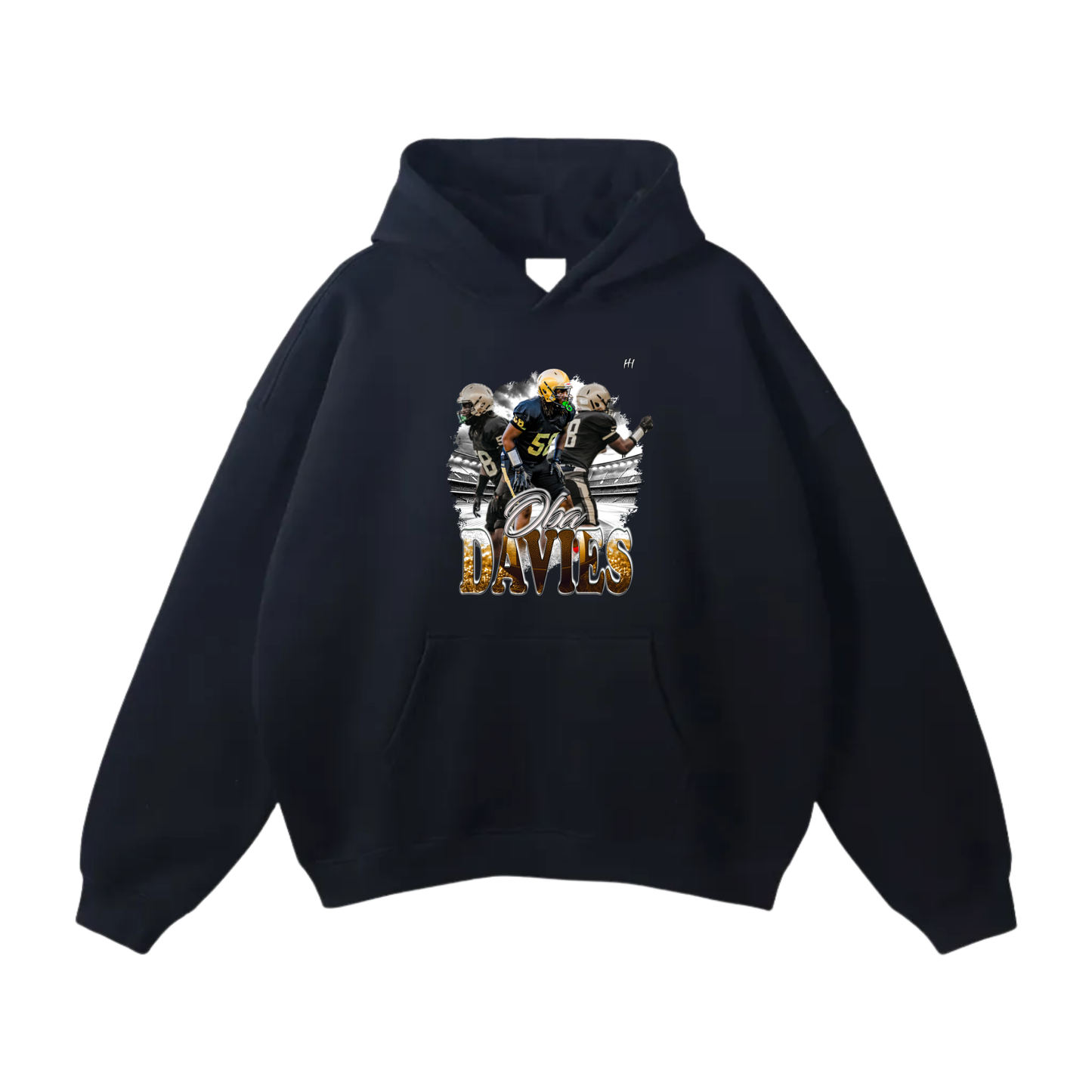 Oba Davies Oversize Fleeced Hoodie