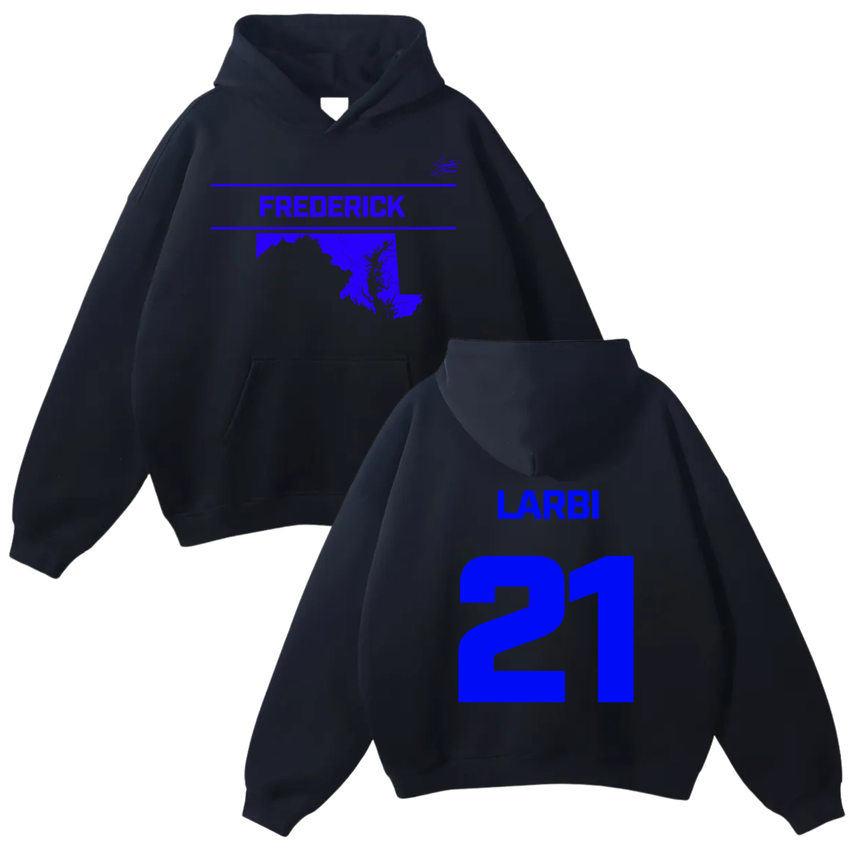 Sam Larbi Oversize Fleeced Hoodie