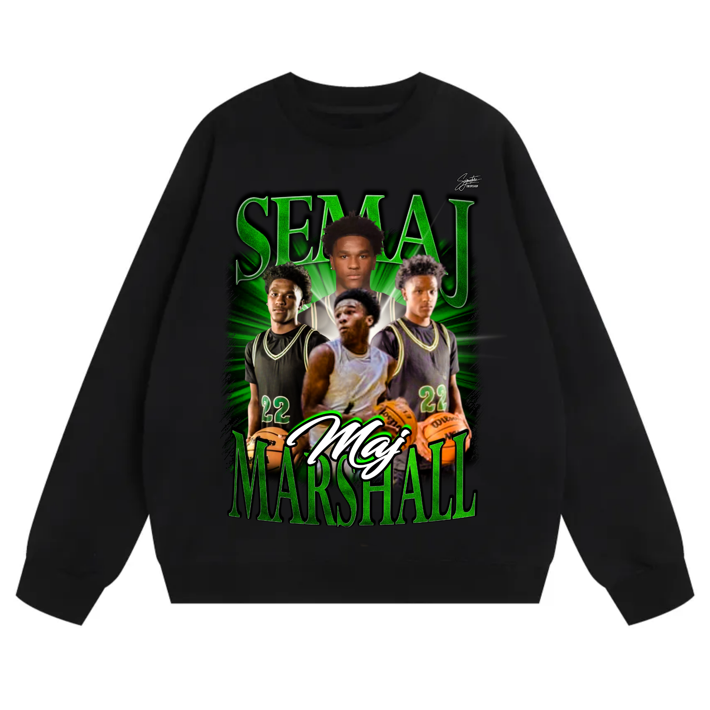 Semaj Marshall Crewneck Sweatshirt