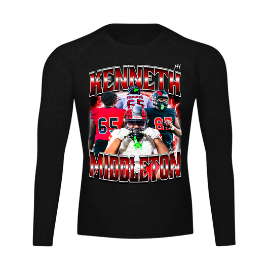 Kenneth Middleton Premium Performance Long Sleeve Tee