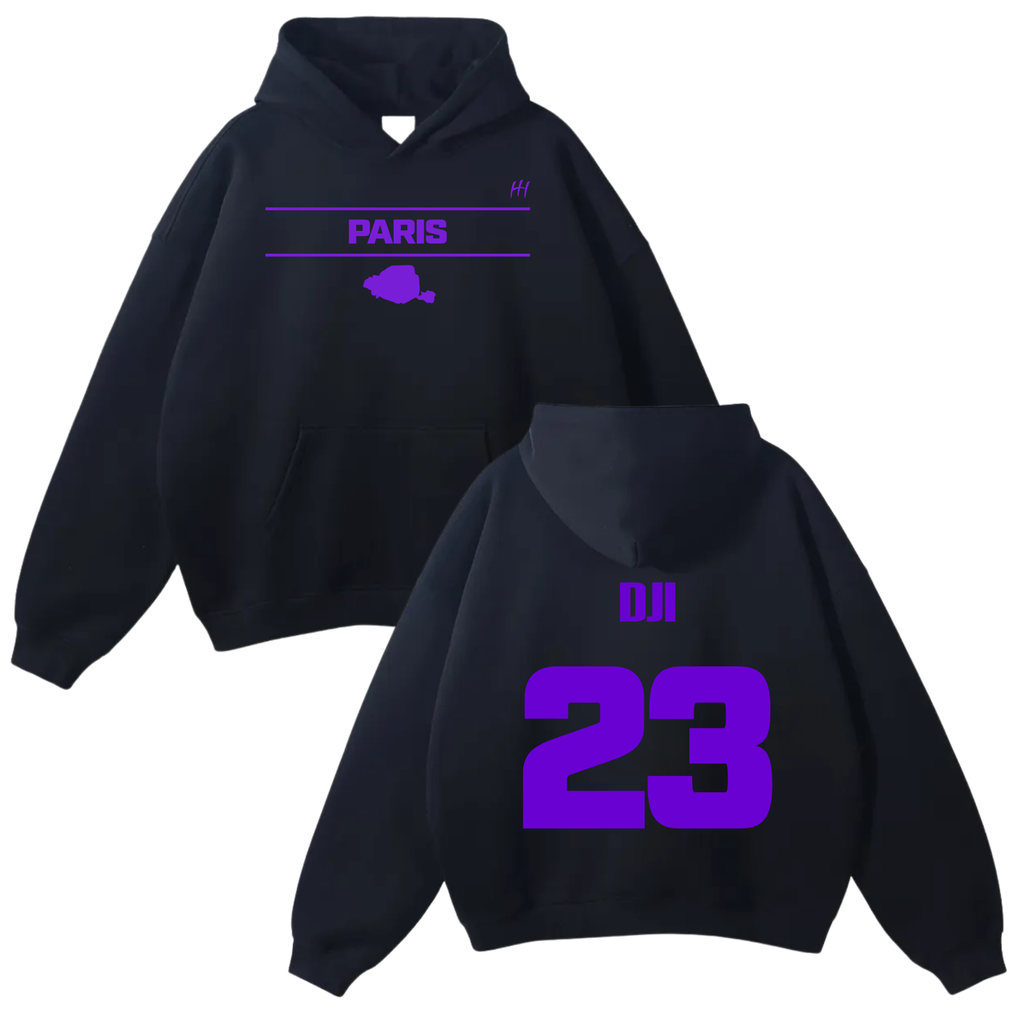 Djily Mbaye Oversize Fleeced Hoodie