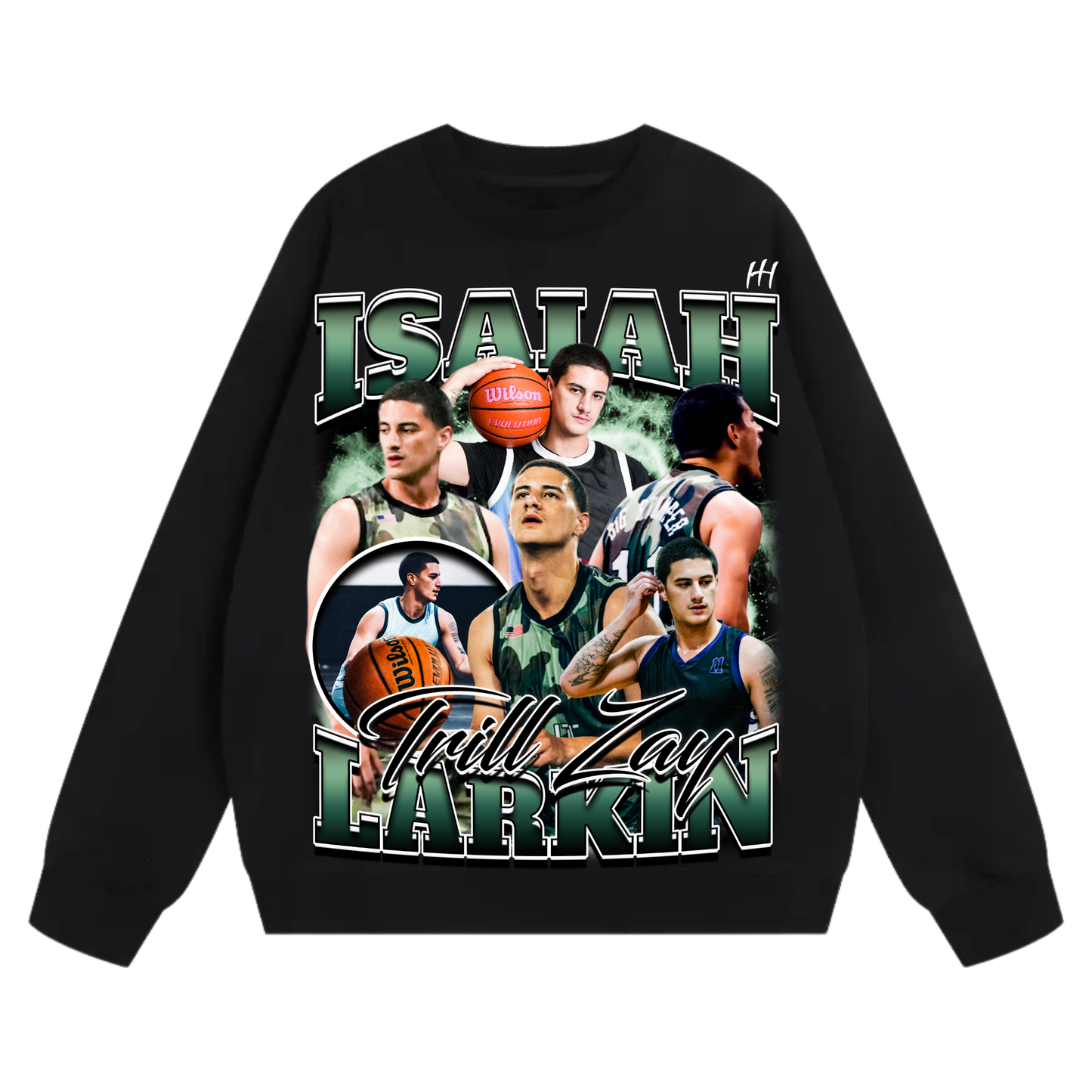 Isaiah Larkin Heavyweight Crewneck Sweatshirt