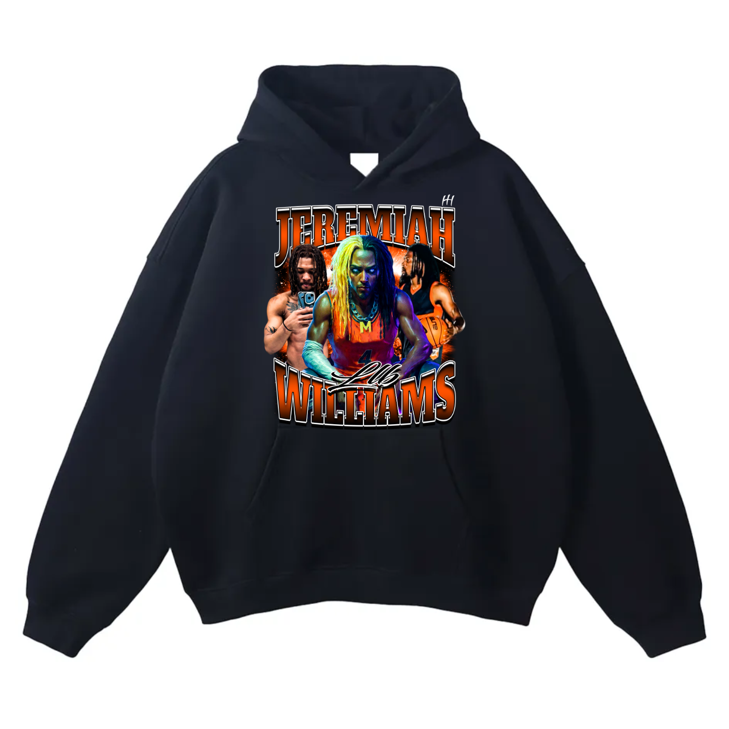 Jeremiah Williams Oversize Fleeced Hoodie